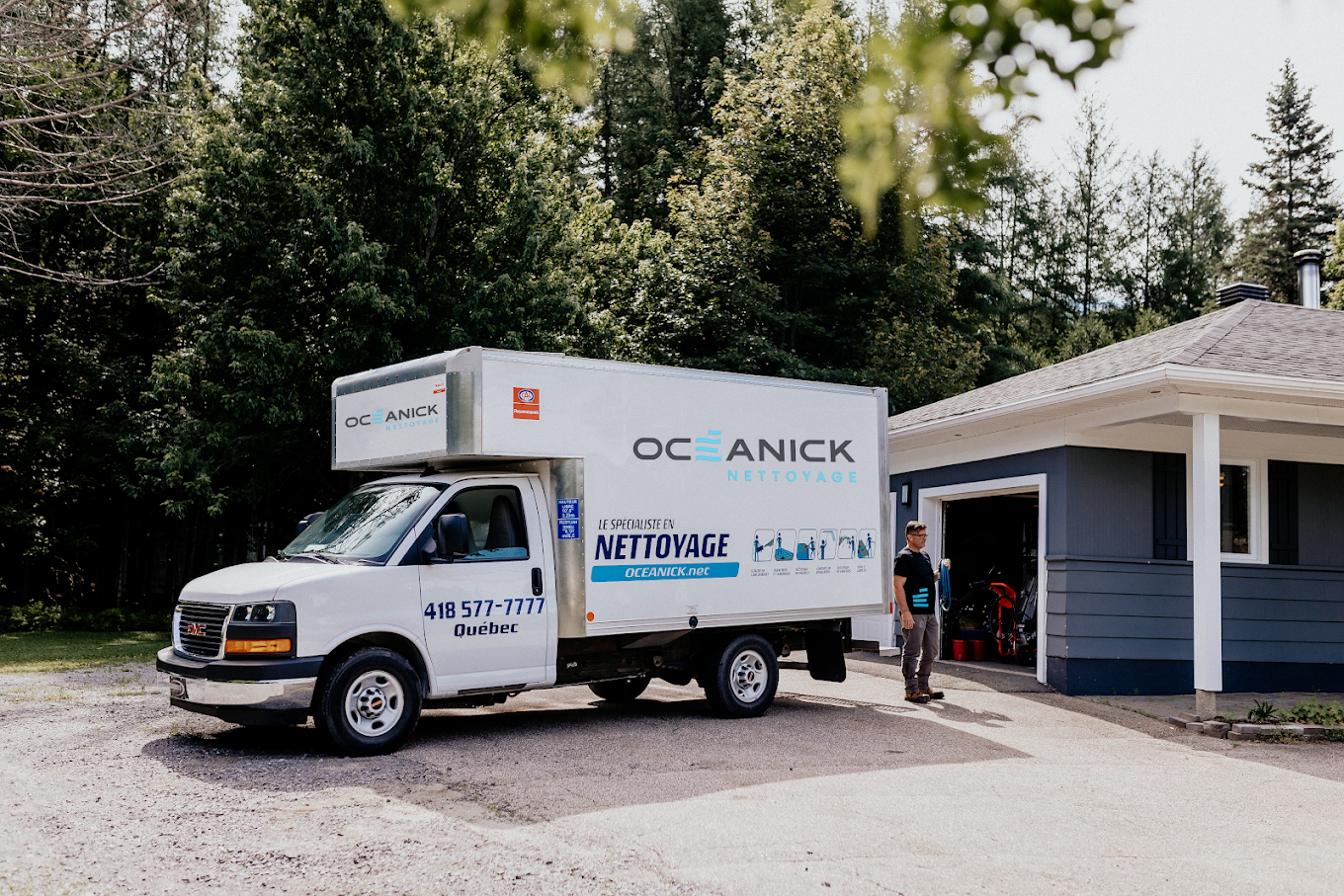 camion oceanick nettoyage service professionnel quebec