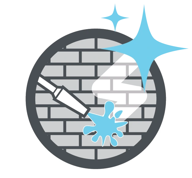 Icône nettoyage de graffiti avec Océanick Nettoyage à Québec