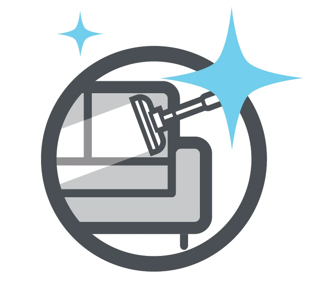 Icône nettoyage meubles rembourrés avec Océanick Nettoyage à Québec