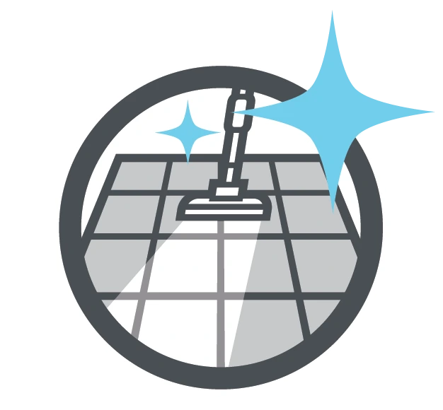 Icône nettoyage plancher de céramique avec Océanick Nettoyage à Québec