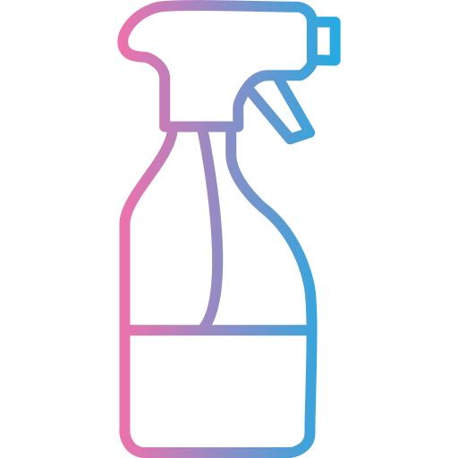 Icône de vaporisateur de produit nettoyant