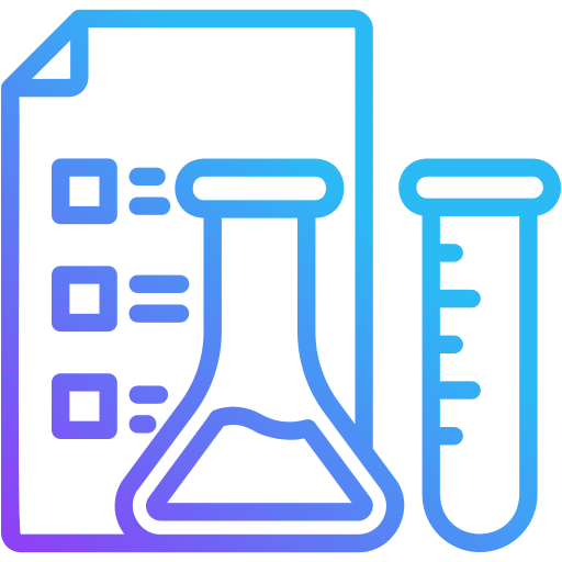 Icône de pipette représentant la précision dans les dosages des produits