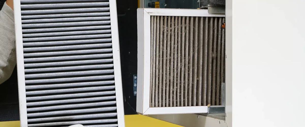 Fenêtres fermées en hiver dans une maison à Québec.